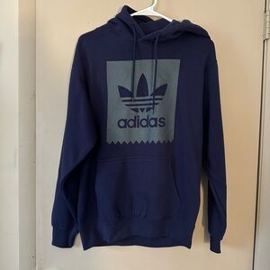 Adidas Men's Blue Hoodie